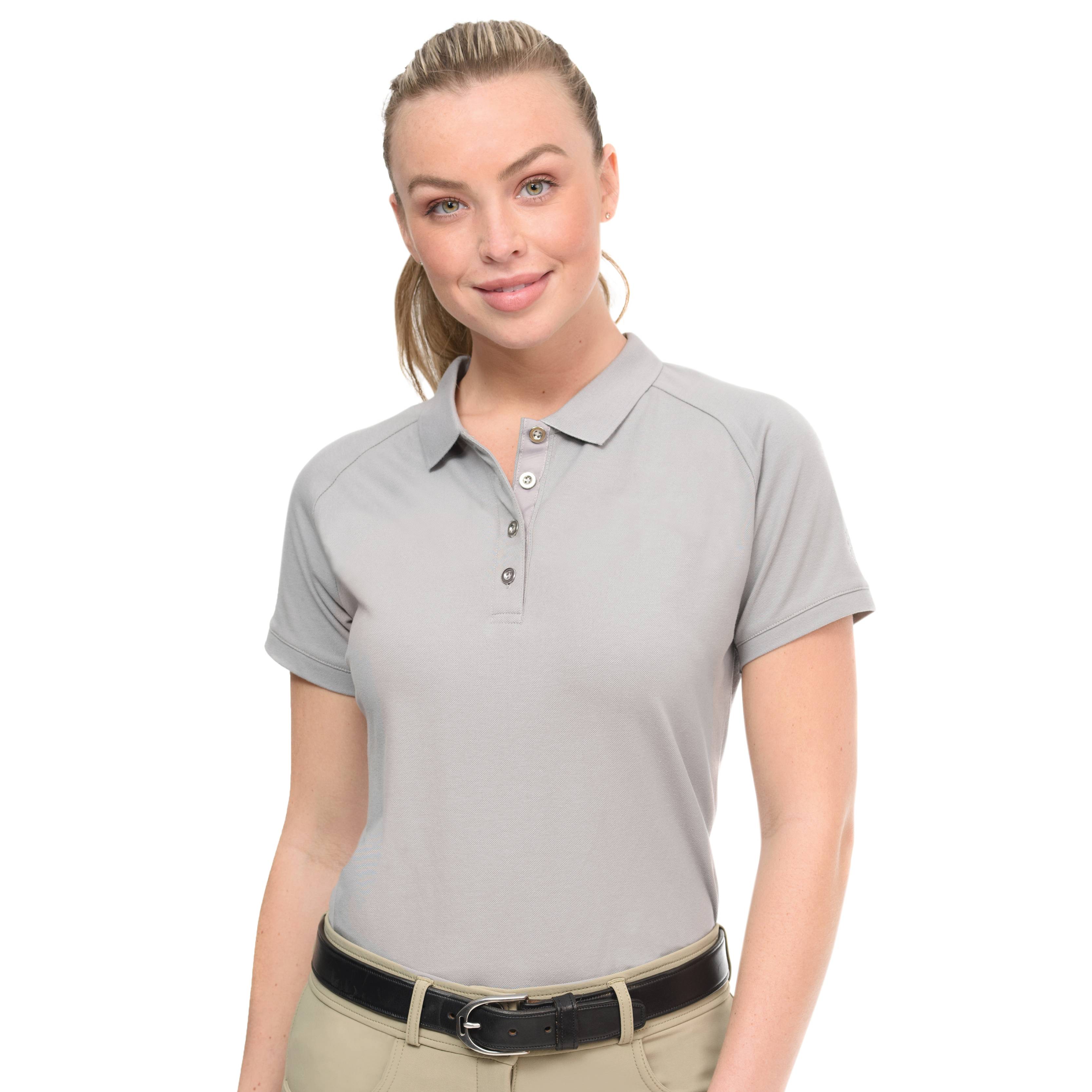 SALE Sherwood Forest Ladies Attingham Short Sleeve Riding Polo Top RRP £29.99 