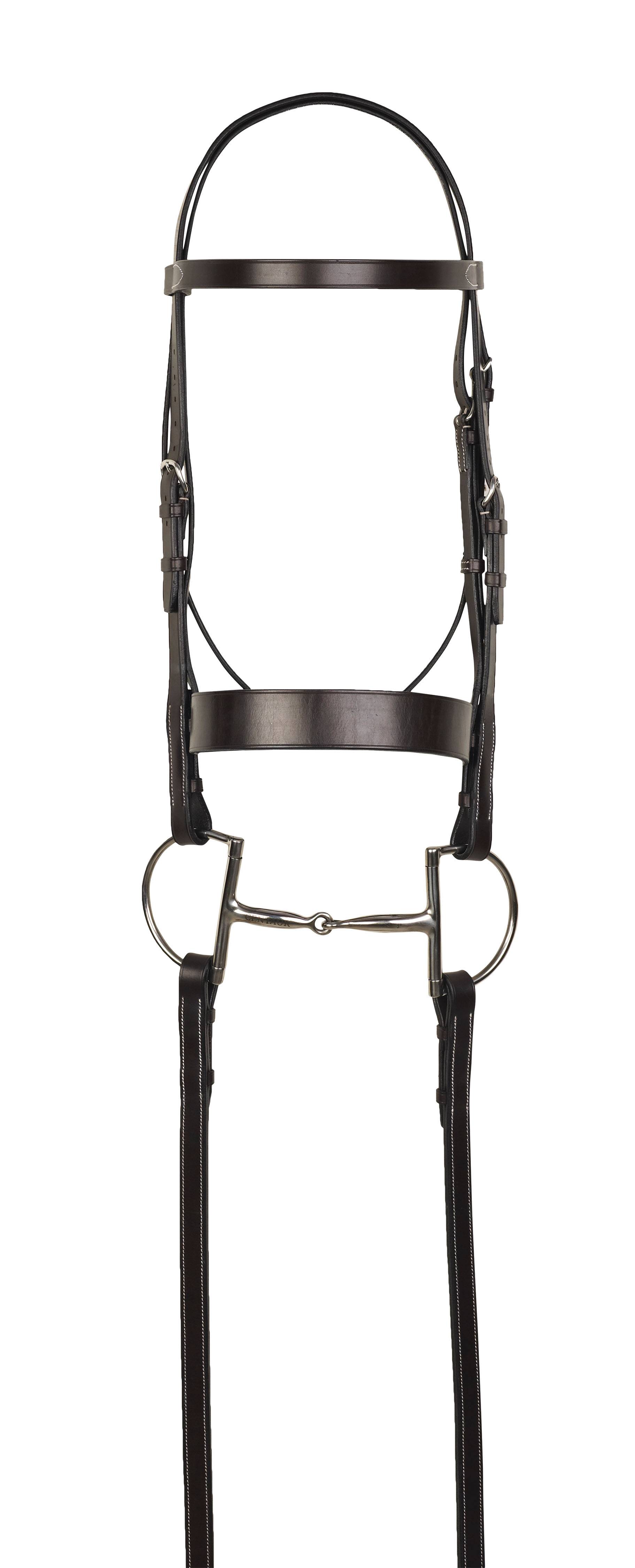 Aramas Flat Hunt Bridle with Lace Reins