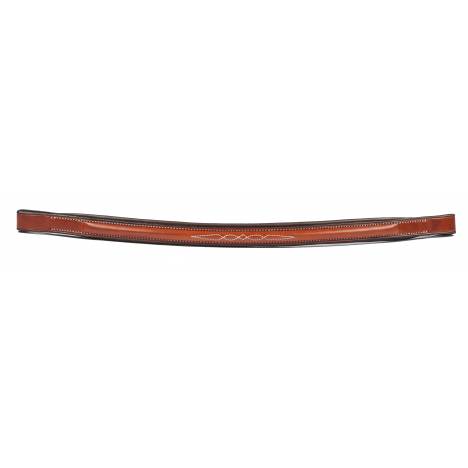 Aramas Fancy Raised Padded 5/8 Inch Wide Browband