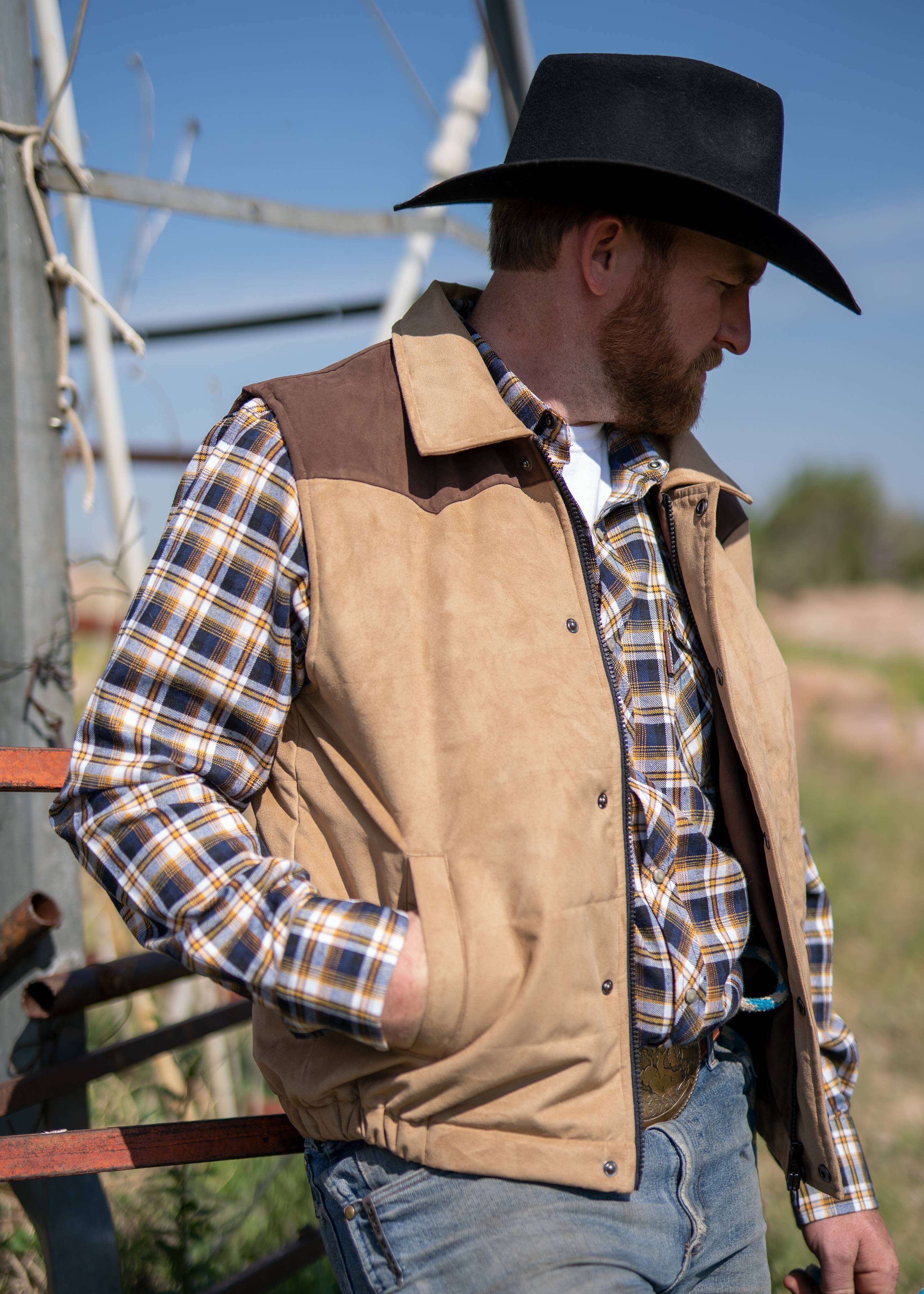 Outback Trading Mens Clay Vest