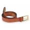 Shires Aubrion Adult 25mm Skinny Leather Belt