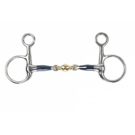 Shires Blue Sweet Iron Hanging Cheek with Lozenge Bit