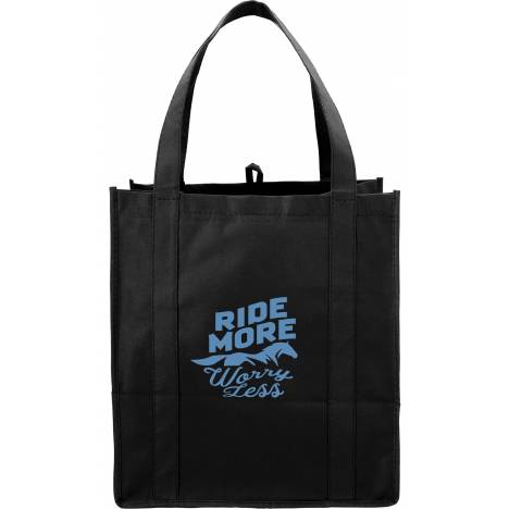 Kelley "Ride More Worry Less" Grocery Reusable Tote