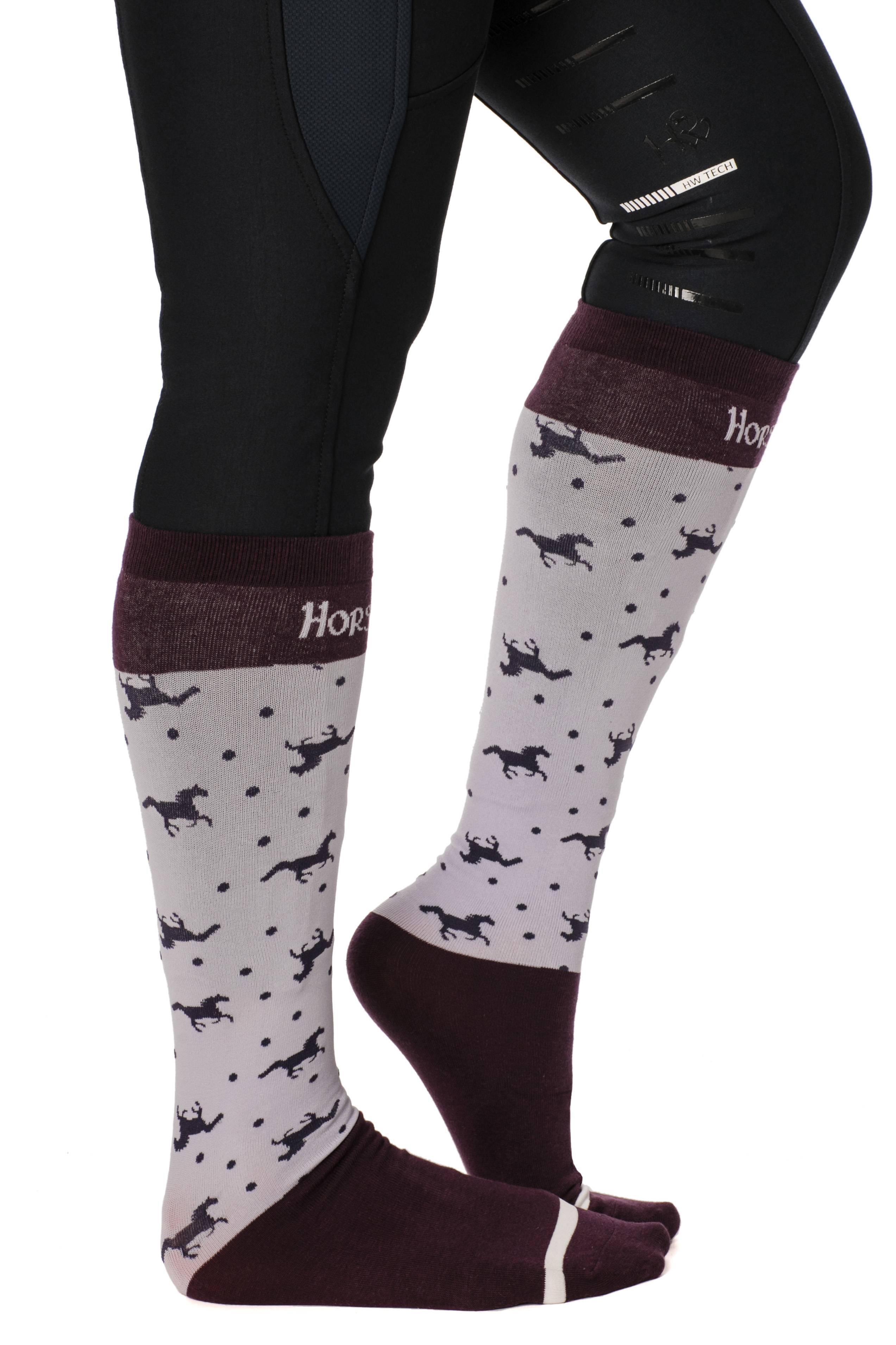 Horseware Ladies Show Socks - 2 Pack