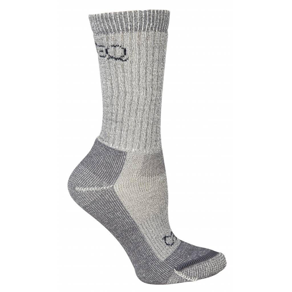 OEQ Ladies Crew Mid Weight Work Sock 2-Pack