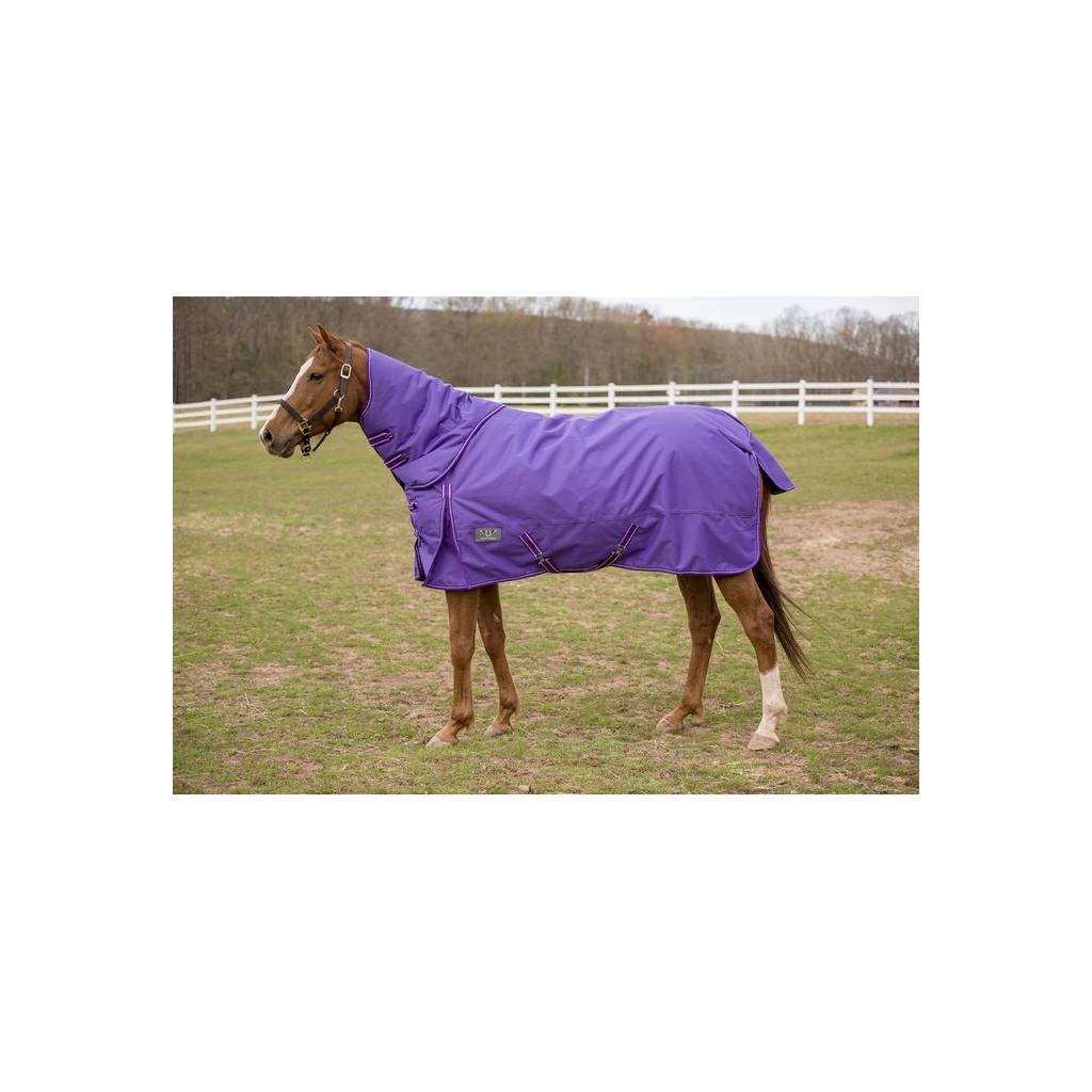 TuffRider 600D Comfy Winter Medium Weight Turnout Blanket Combo Neck 200 grams