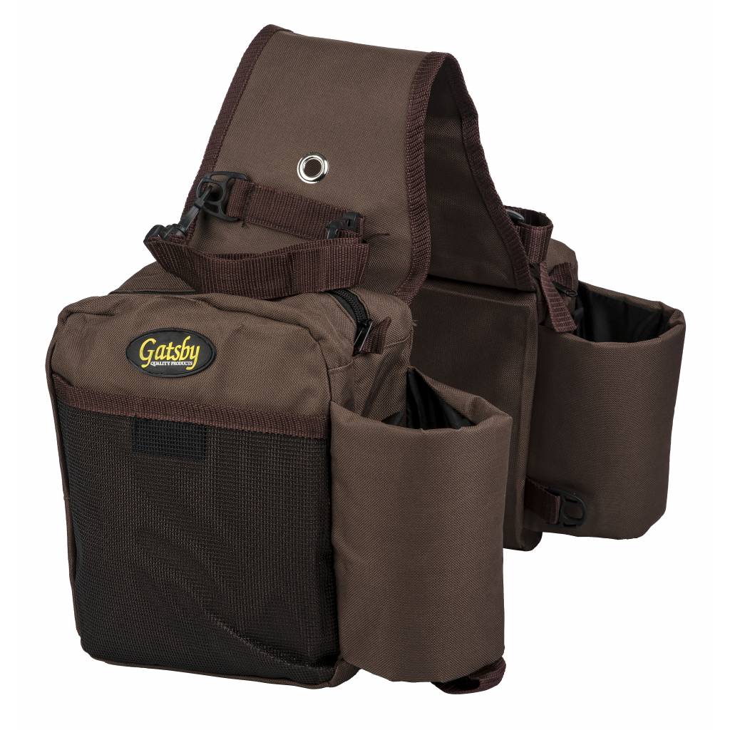 Gatsby Nylon Saddle Gear Bag with Water Bottle Holder