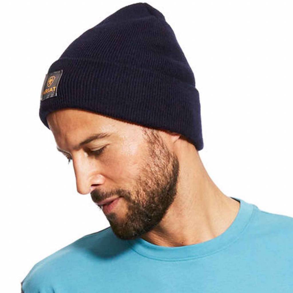 Ariat Watch Beanie Navy