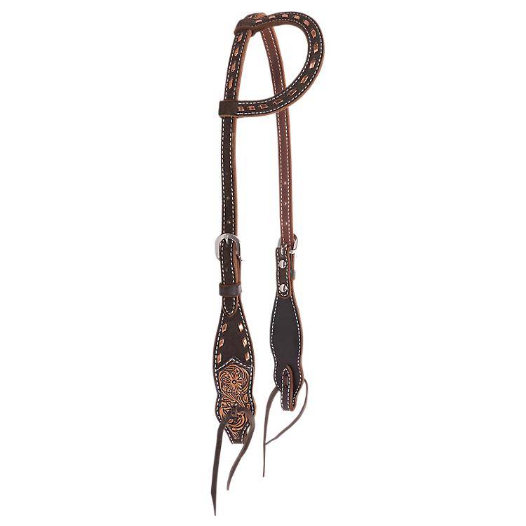 Circle Y Maverick Buckstitch One Ear Headstall