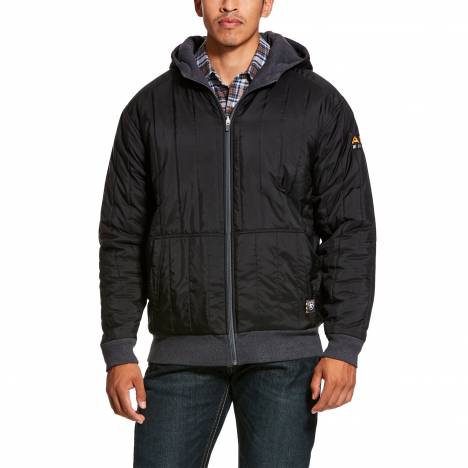 Ariat Mens Rebar Cold Weather Reversible Full Zip Hoodie