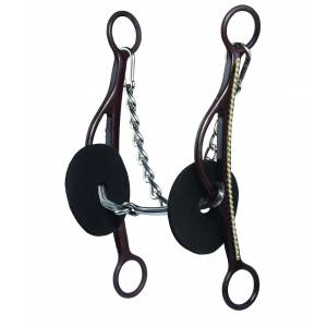 Brittany Pozzi by Professionals Choice Long Gag Smooth Snaffle Bit