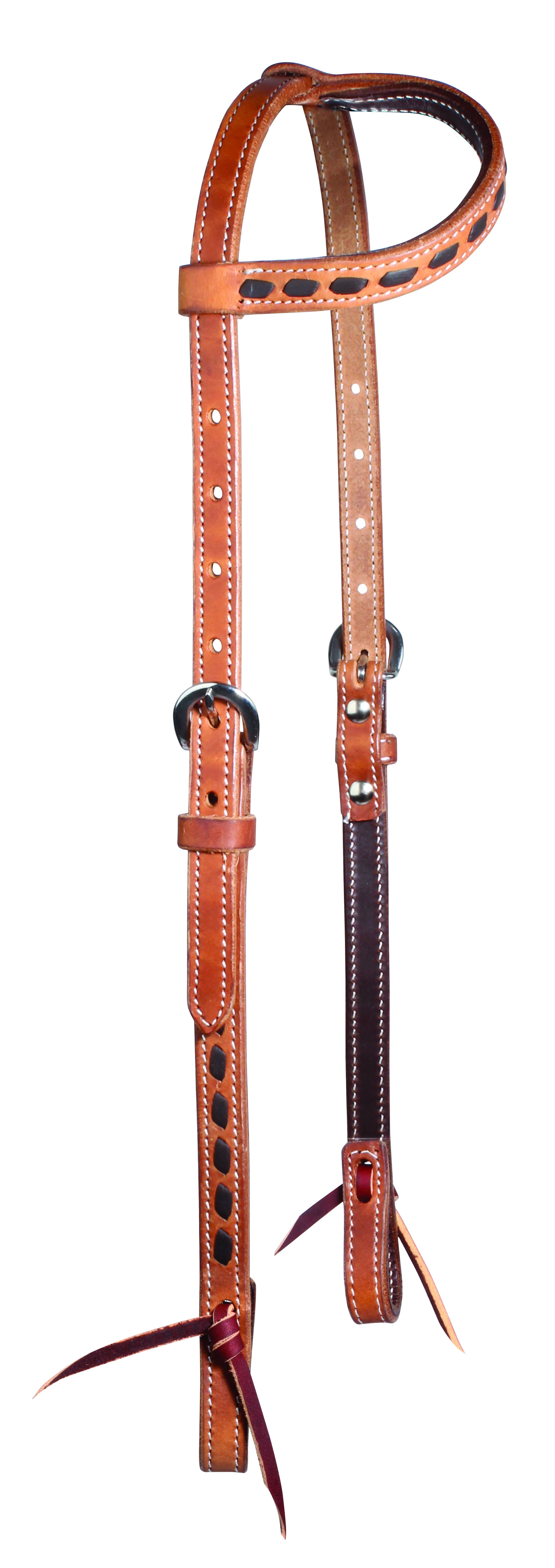 Professionals Choice Buckstitched One Ear Headstall
