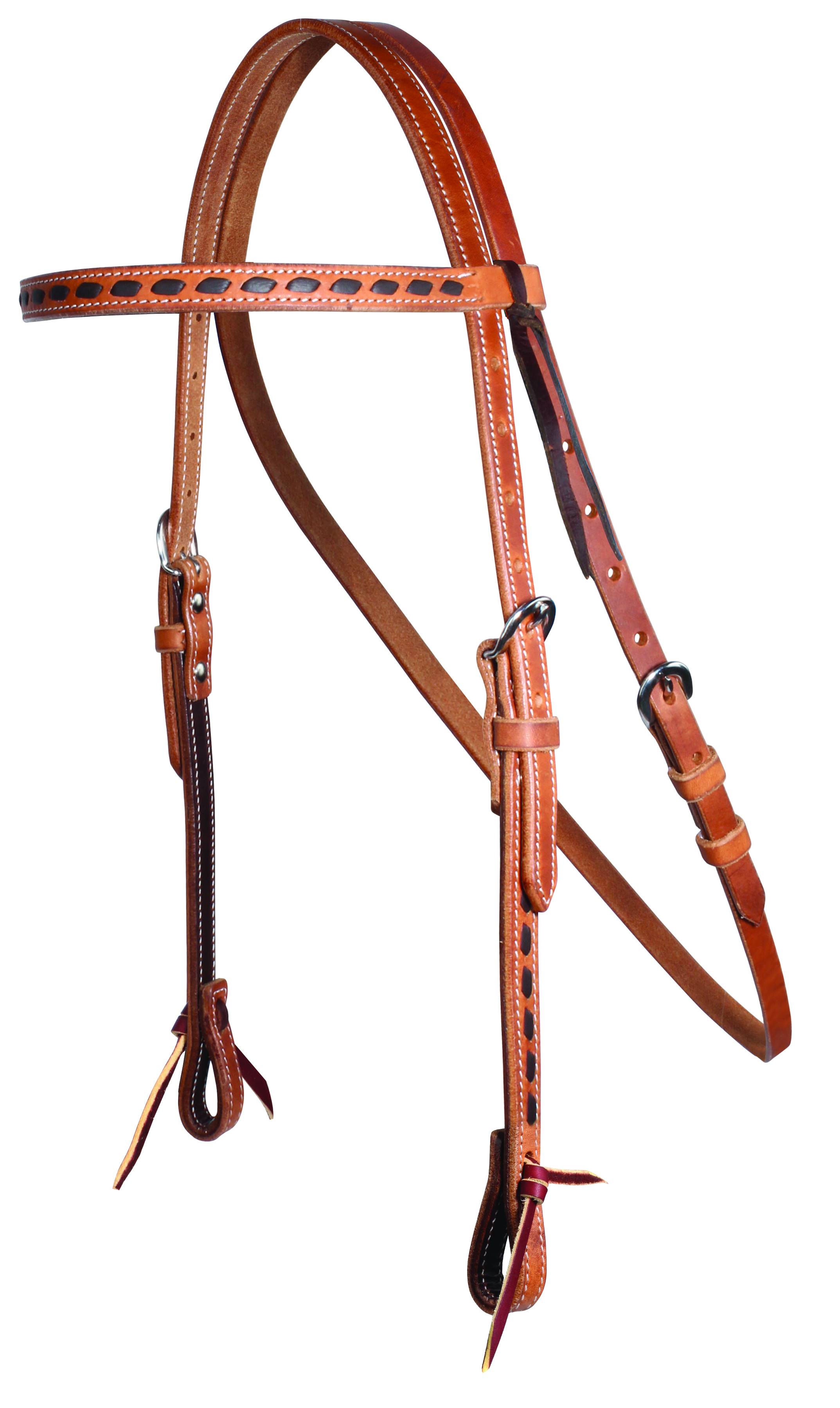 Professionals Choice Buckstitched Browband Headstall