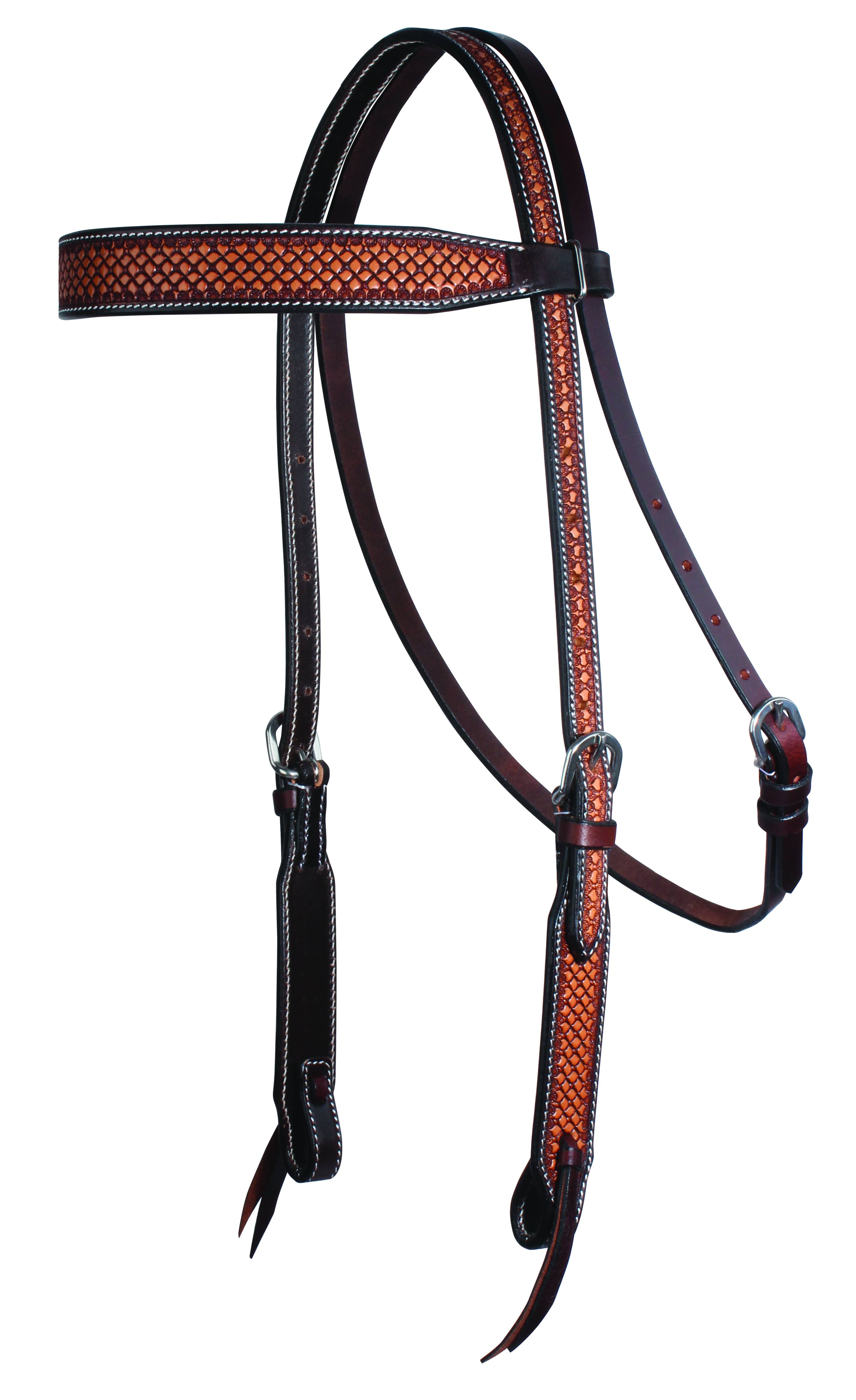 Professionals Choice Reptile Browband Headstall