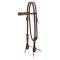 Weaver Working Tack Slim Brow Plains Indian Headstall
