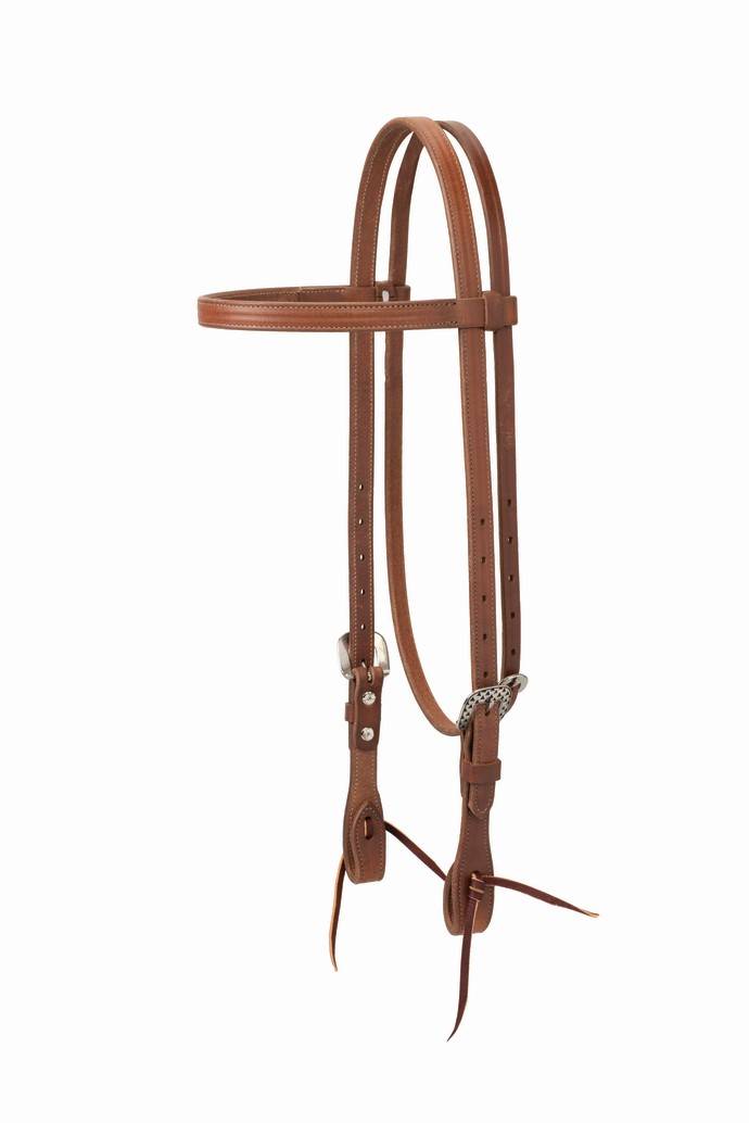 Weaver Synergy Straight Brow Headstall with RaspDesigner Hardware