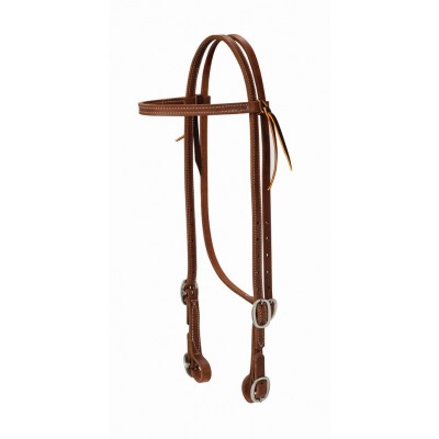 Weaver ProTack Browband Headstallwith Buckle Bit Ends