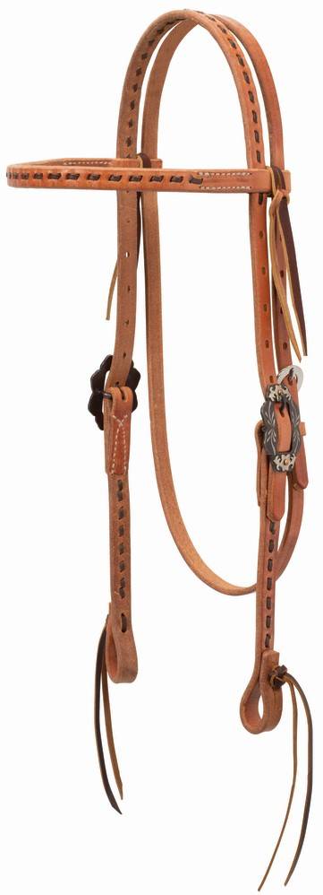 4-249540 Weaver Leather Buckstitch Browband Headstall sku 4-249540