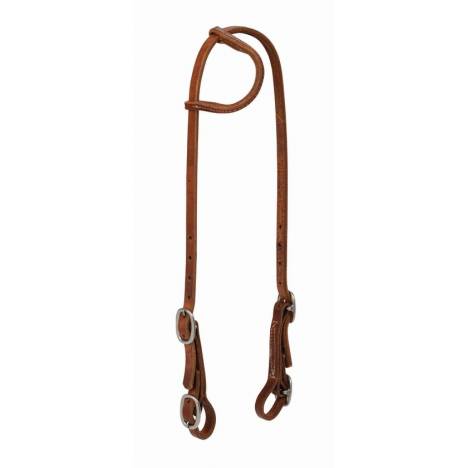 Weaver ProTack Sliding Ear Headstallwith Buckle Bit Ends