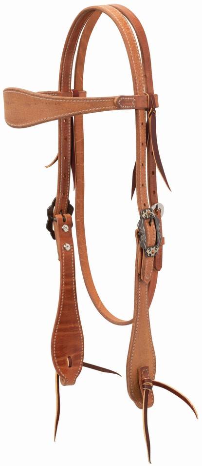 4-249576 Weaver Rough Out BrowbandHeadstall sku 4-249576