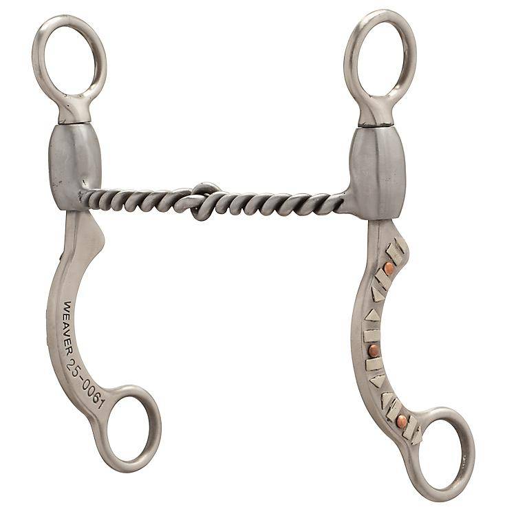 4-249648 Weaver Pro Series Twisted Snaffle with Accent Bit sku 4-249648