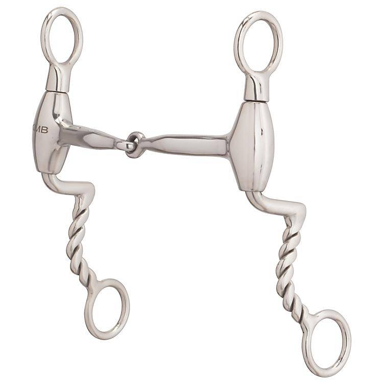 4-249664 Weaver Ken McNabb 7 Shank Snaffle with Copper Inla sku 4-249664