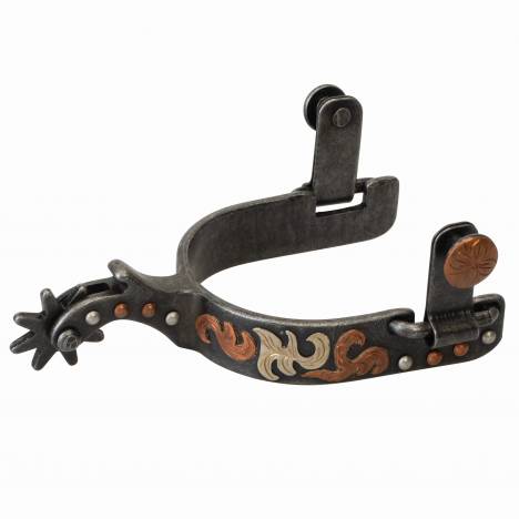 Weaver Ladies Rowl Spurs with Multi Filigree Design - Sold in Pairs