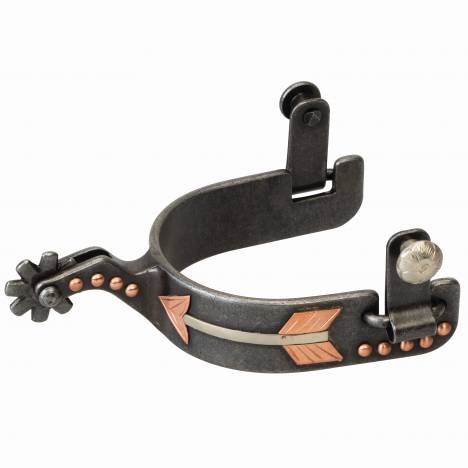 Weaver Mens AP Arrow Rowel Spurs - Sold in Pairs