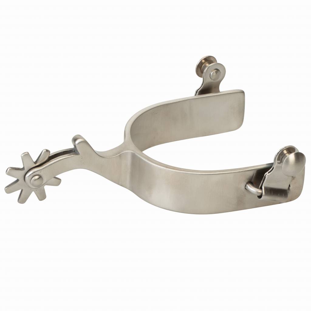 Weaver Mens Plain Rowel Spurs - Sold in Pairs