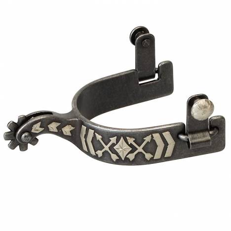 Weaver Mens Spurs with Arrow CrossingDesign