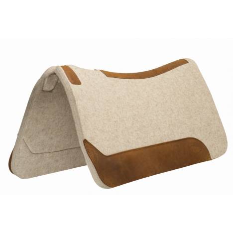 Weaver Leather Contoured Wool Blend FeltSaddle Pad