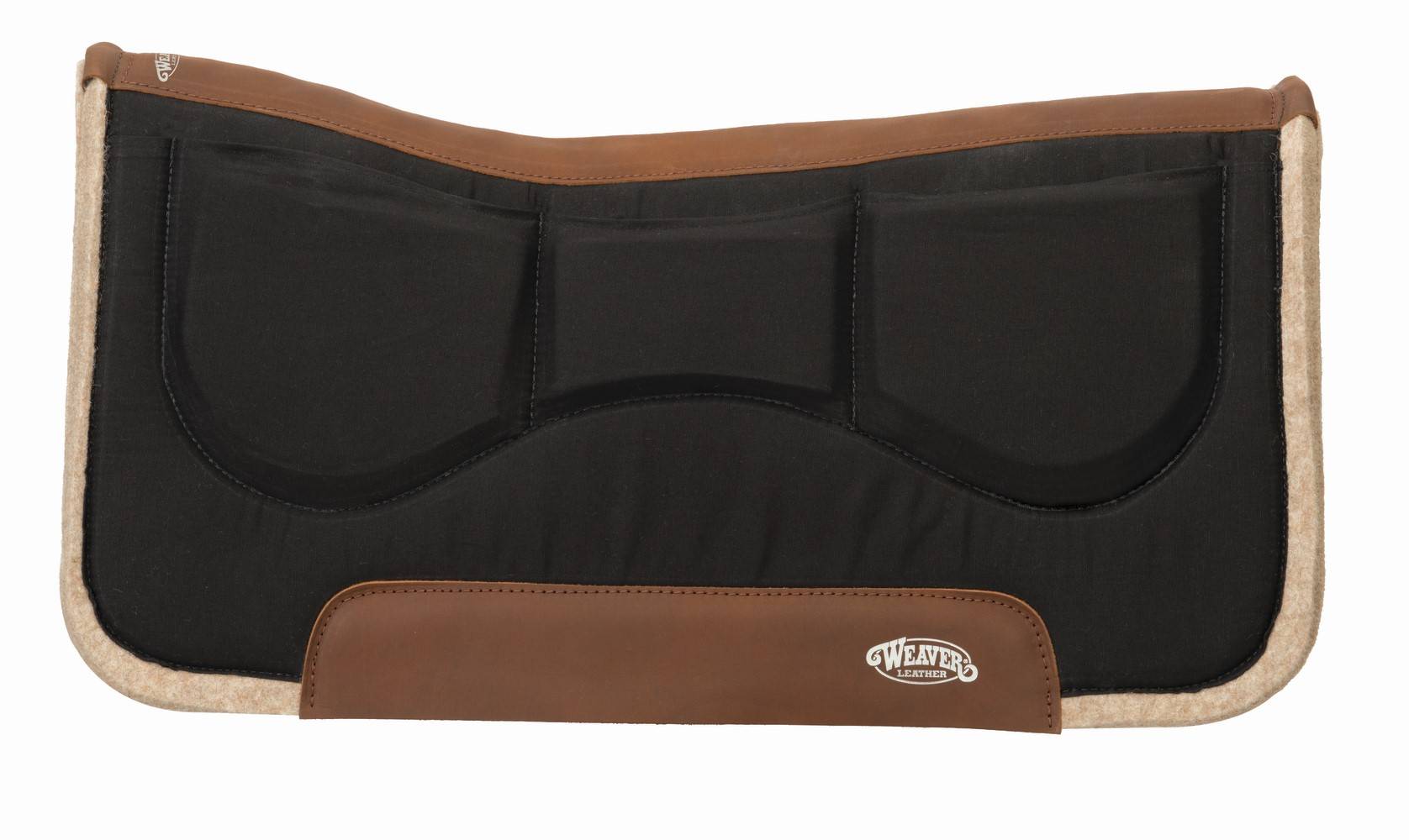 Weaver Leather Wool Blend Felt Canvas Shim Saddle Pad