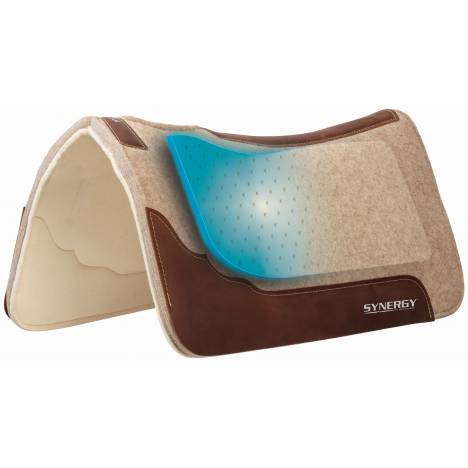 Weaver Contoured F10 Virgin MerinoWool Felt Saddle Pad