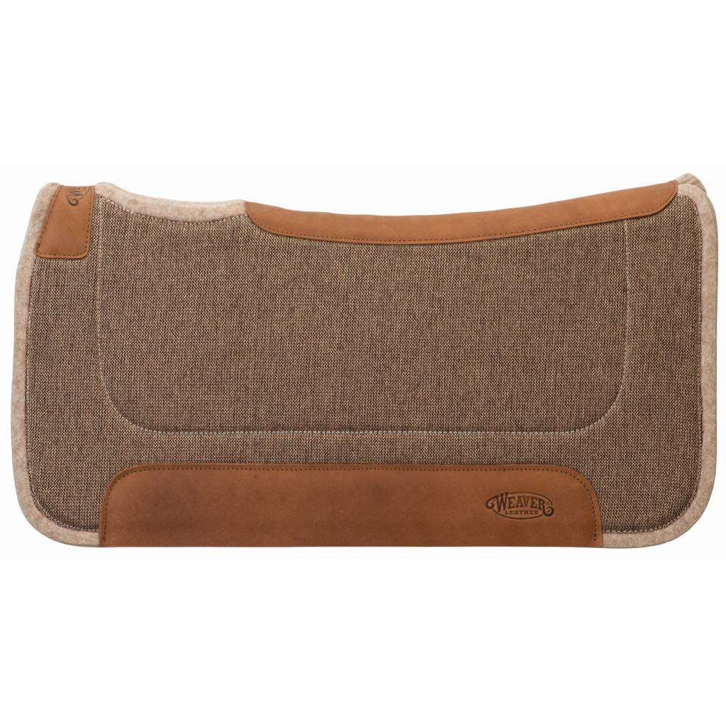 Weaver Leather Contoured Jute Wool BlendFelt Saddle Pad