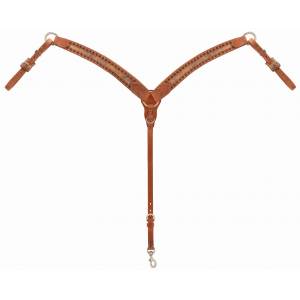 Weaver Leather Copper Blossom Contoured Breast Collar