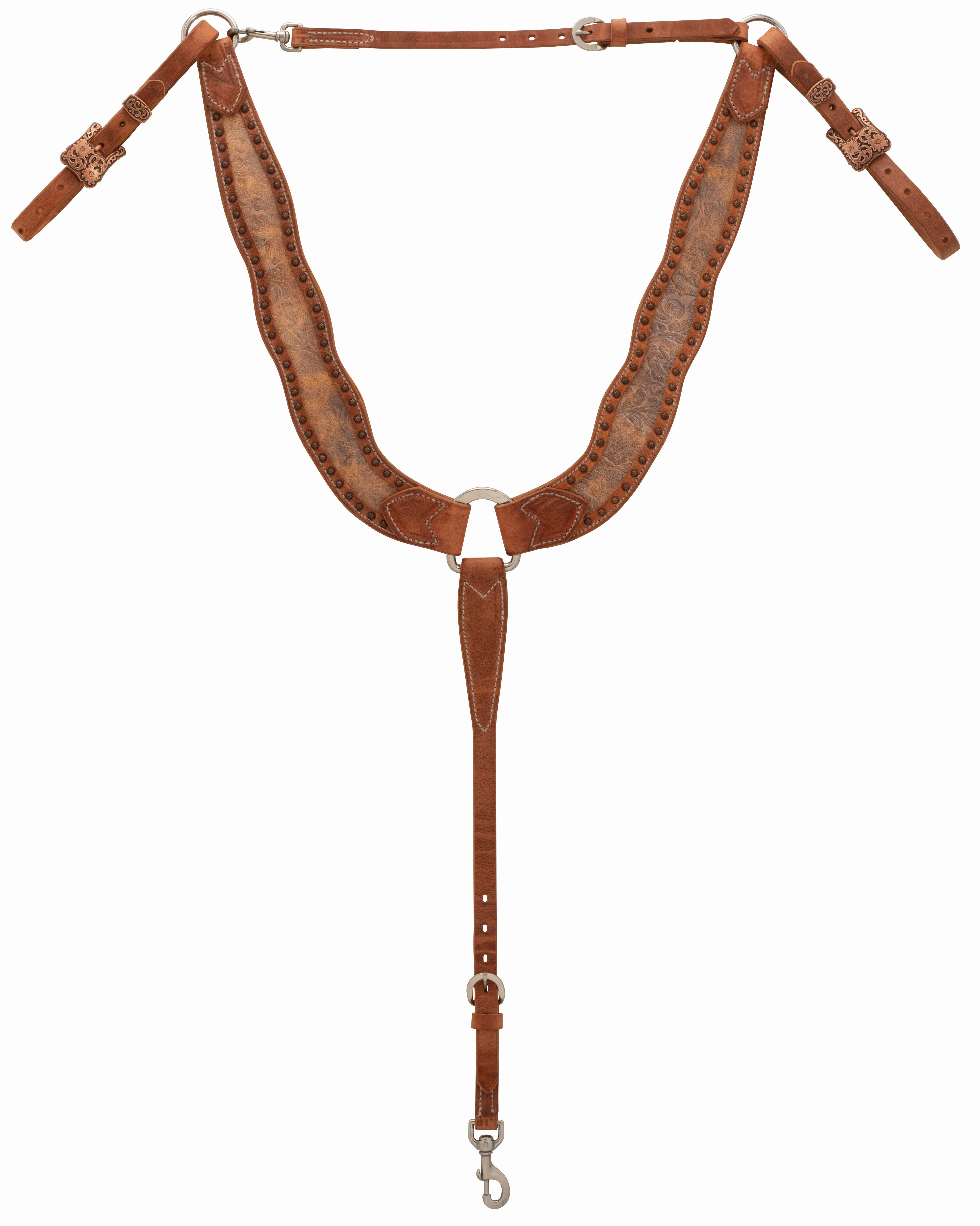 Weaver Leather Copper Blossom Pulling Breast Collar