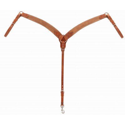 Weaver Leather Rough Out Contoured Breast Collar