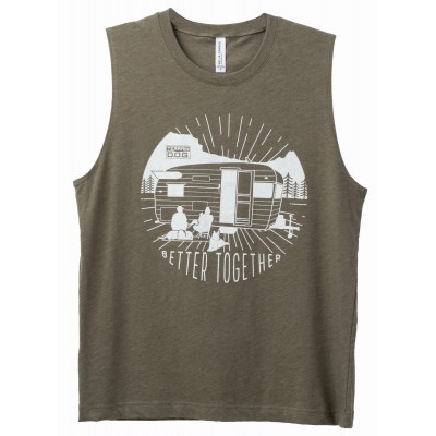 Weaver Leather Terrain D.O.G. Adult Better Together Muscle Tank Top