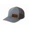 Weaver Leather Terrain D.O.G. Trucker Hat with Engraved Leather Patch and Mesh Back