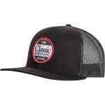 Classic Rope Mens Snapback Mesh Cap with Embroidered Round Logo