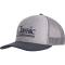 Classic Rope Mens Snapback Mesh Cap with Silicone Transfer Logo