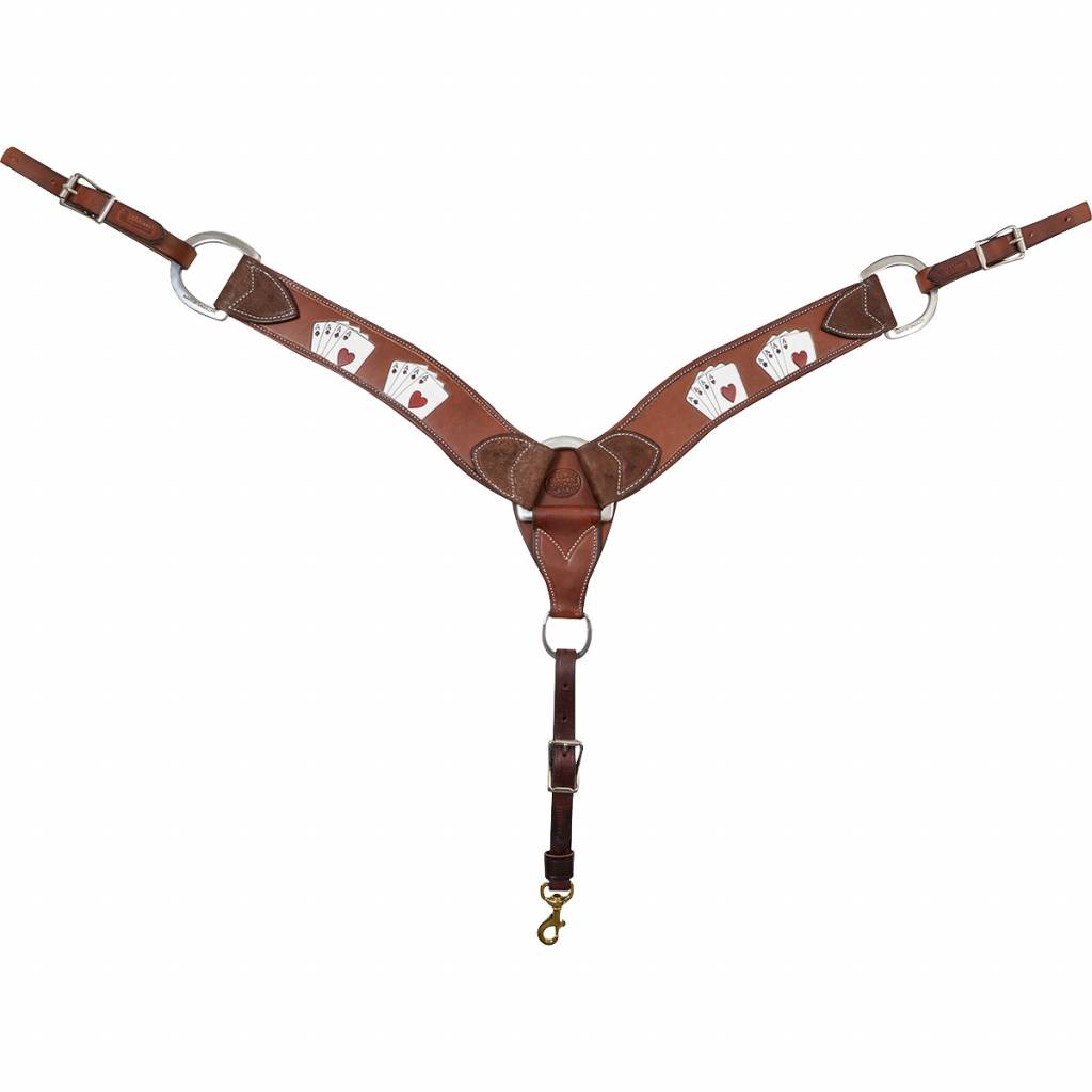 Martin Saddlery Card Suite Breast Collar