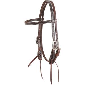 Martin Saddlery Stitched Gag Browband Headstall