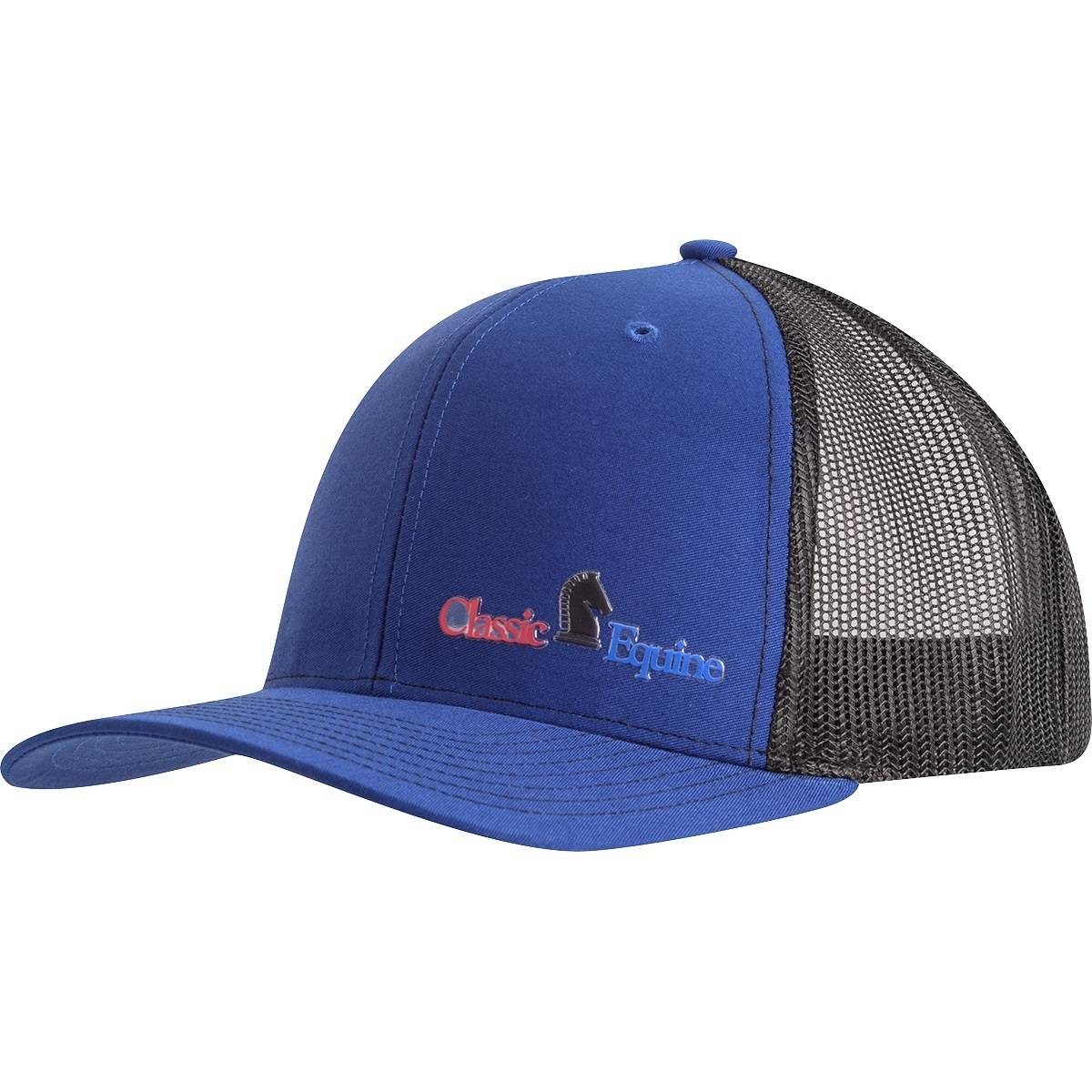 Classic Equine Mens Snapback Mesh Cap with Poly Press Logo