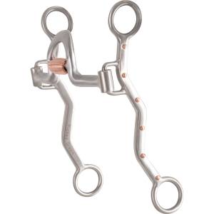 Classic Equine Rickey Green Bit - Setter Short Spoon with Roller MP