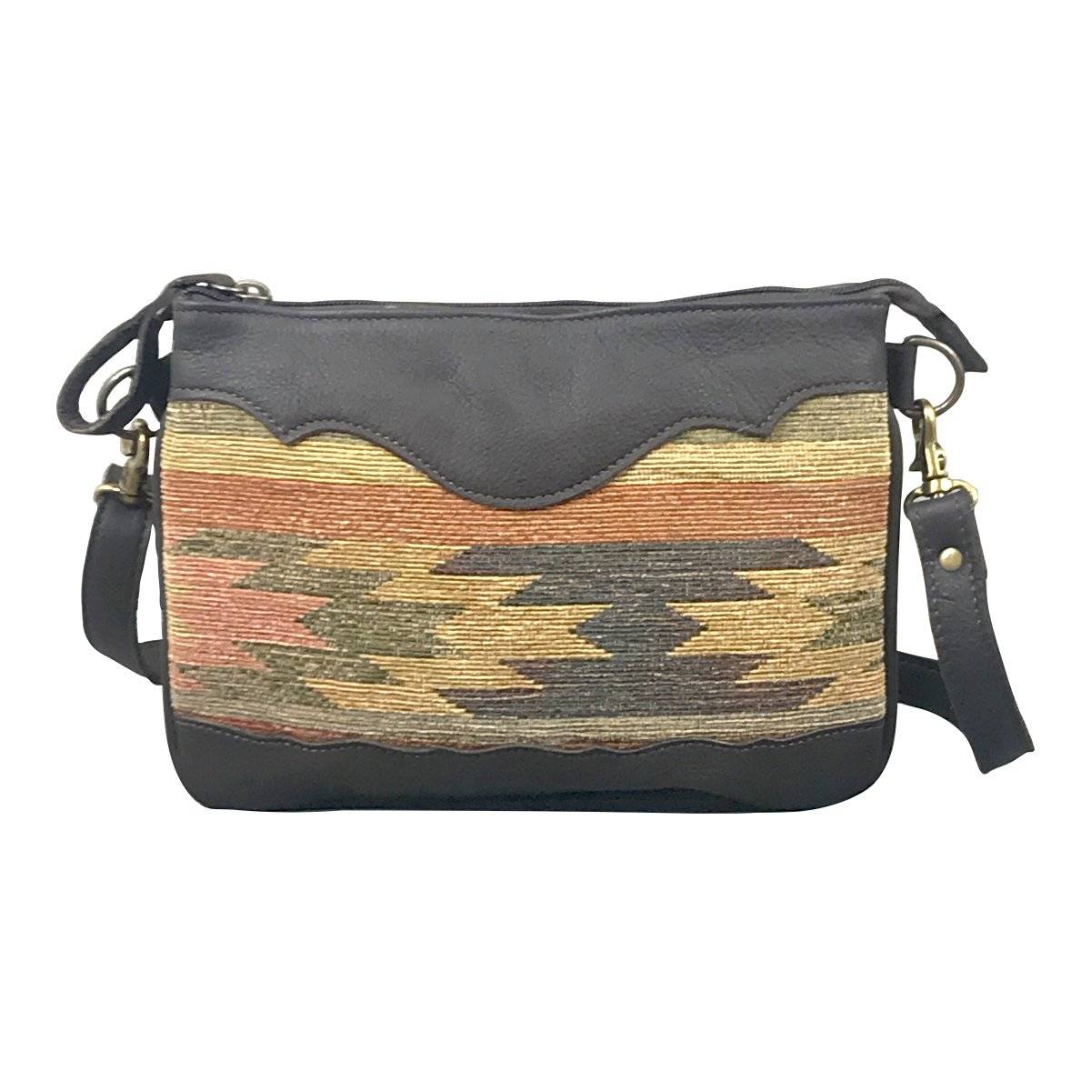 American West Santa Fe Multi-Compartment Crossbody Bag