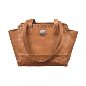 American West Harvest Moon Collection Zip Top Conceal Carry Tote