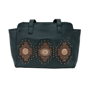 American West Midnight Copper Ultra Soft Conceal Carry Zip Top Tote
