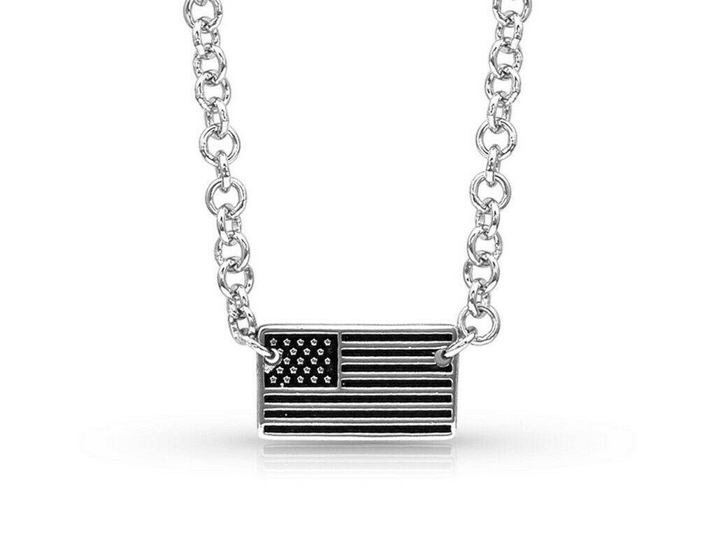 4-261841 Montana Silversmiths Freedom Isnt Free Necklace sku 4-261841