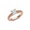 Montana Silversmiths Two Trails Rope Ring